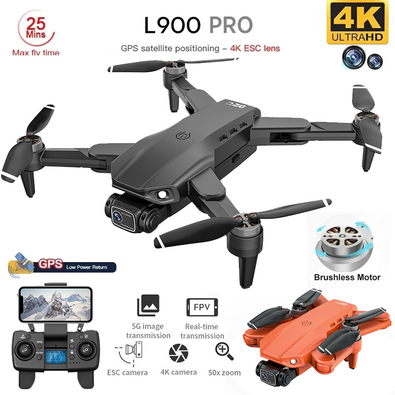 L900 Pro GPS Drone 4K Professi - Drone Cinematic 评论和价格