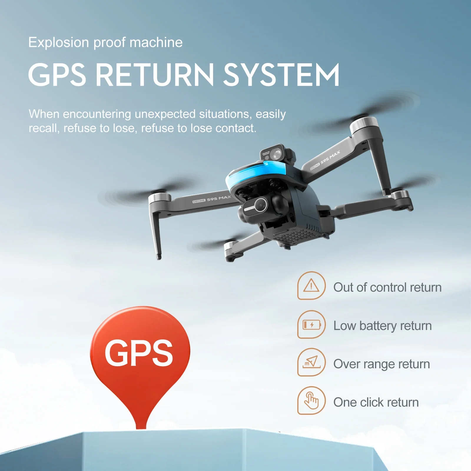 NEW S9S MAX MINI Drone 4K 2-Ax - Drone Cinematic 评论和价格