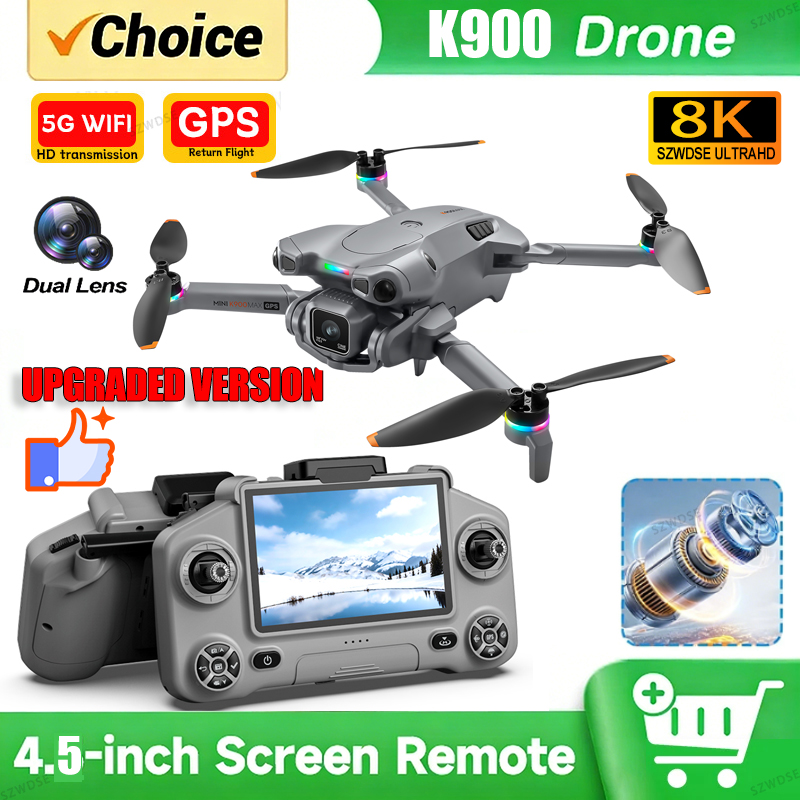 New K900 MAX GPS Drone with 4K - Drone Multispectral 评论和价格