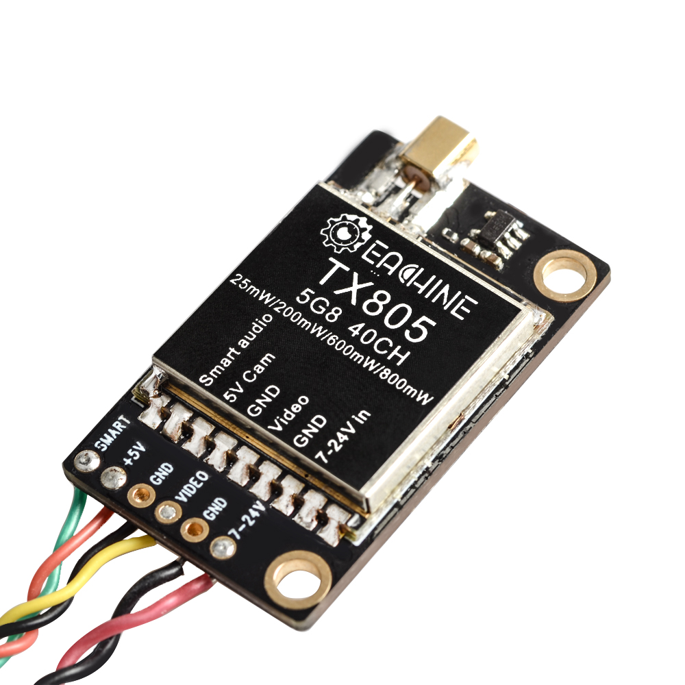 Eachine TX805 VTX 5.8G 40CH 25 - Drone Thermal Imaging 评论和价格