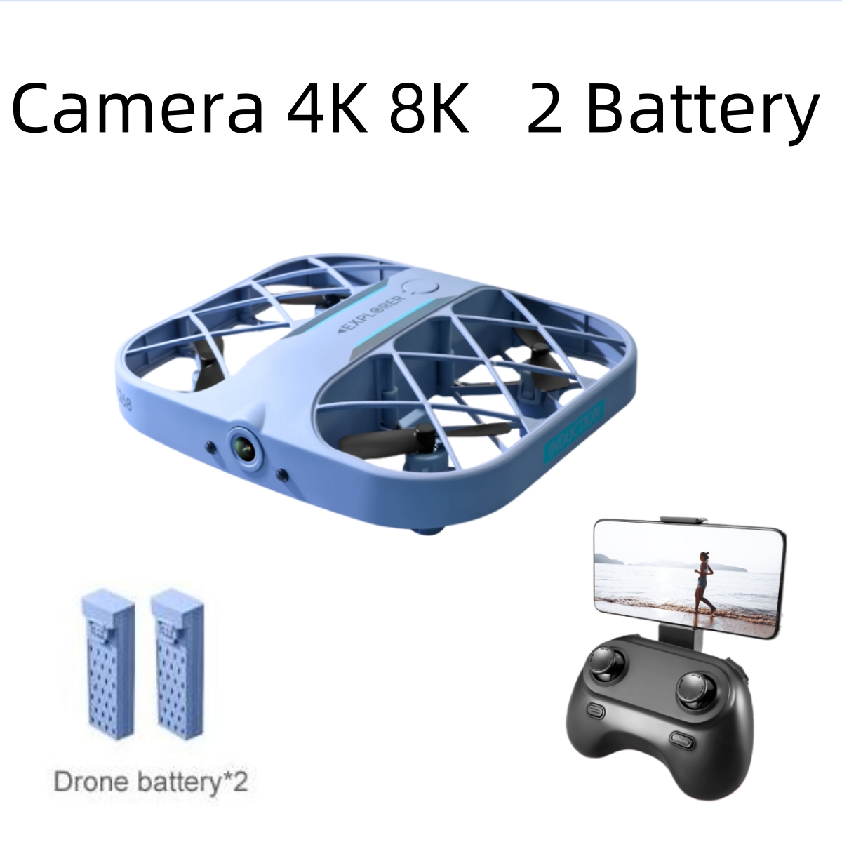 JJRC H107 FPV RC Drone with 2  - Drone Cinematic 评论和价格